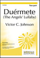 Duermete Two-Part choral sheet music cover